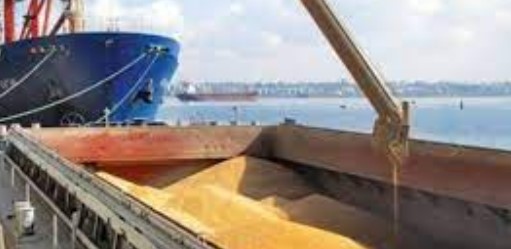 Износът на зърно от Украйна по море в момента е